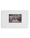 CO Bighorn Head Butt Desaturated Placemat Set of 4 Placemats-Placemat-TooLoud-White-Davson Sales