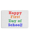 Happy First Day of School Placemat Set of 4 Placemats-Placemat-TooLoud-White-Davson Sales