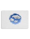 Blue Sky Puffy Clouds Placemat Set of 4 Placemats-Placemat-TooLoud-White-Davson Sales