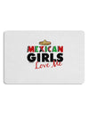 Mexican Girls Love Me Placemat Set of 4 Placemats-Placemat-TooLoud-White-Davson Sales