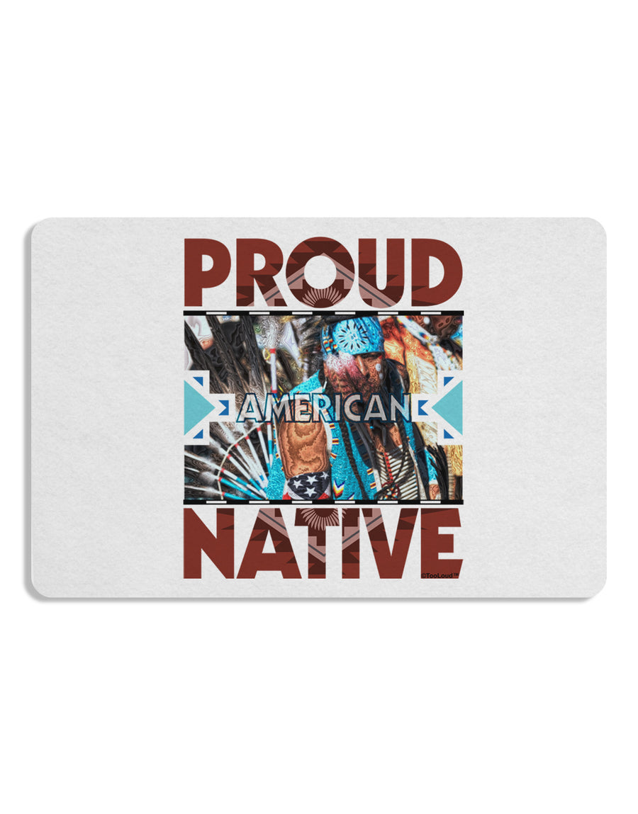 Proud Native American Placemat Set of 4 Placemats-Placemat-TooLoud-White-Davson Sales