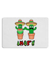 Fiesta Cactus Couple Amor Placemat by TooLoud Set of 4 Placemats-Placemat-TooLoud-White-Davson Sales