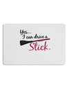 Drive Stick Pink Placemat Set of 4 Placemats-Placemat-TooLoud-White-Davson Sales