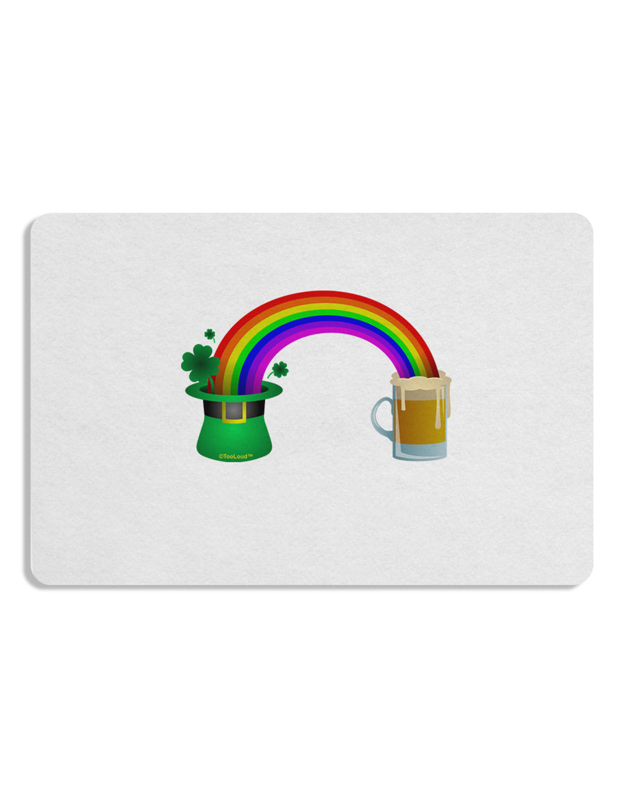 End Of The Rainbow - Beer Placemat Set of 4 Placemats-Placemat-TooLoud-White-Davson Sales