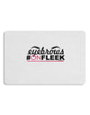 Eyebrows On Fleek Placemat Set of 4 Placemats-Placemat-TooLoud-White-Davson Sales