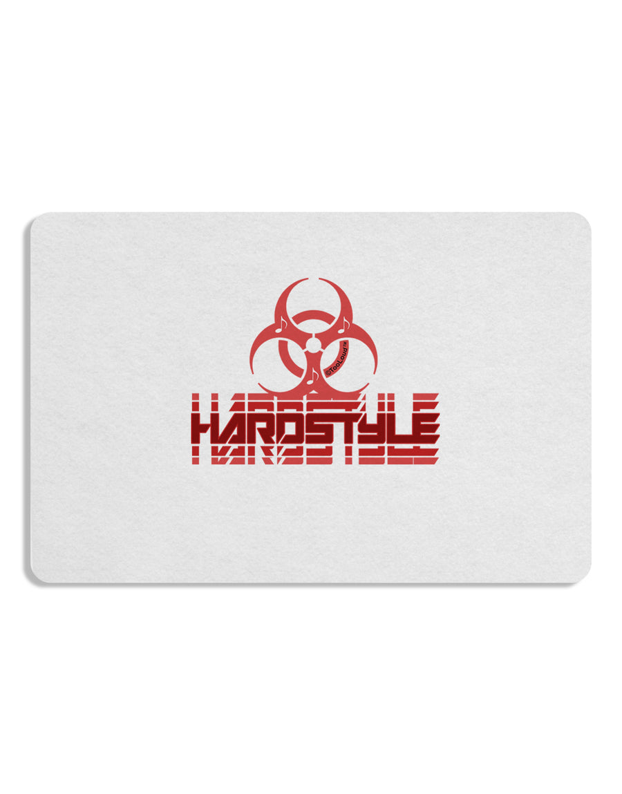 Hardstyle Biohazard Placemat Set of 4 Placemats-Placemat-TooLoud-White-Davson Sales