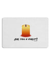 Are You A Virgin - Black Flame Candle Placemat by TooLoud Set of 4 Placemats-Placemat-TooLoud-White-Davson Sales
