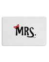 Matching Mr and Mrs Design - Mrs Bow Placemat by TooLoud Set of 4 Placemats-Placemat-TooLoud-White-Davson Sales