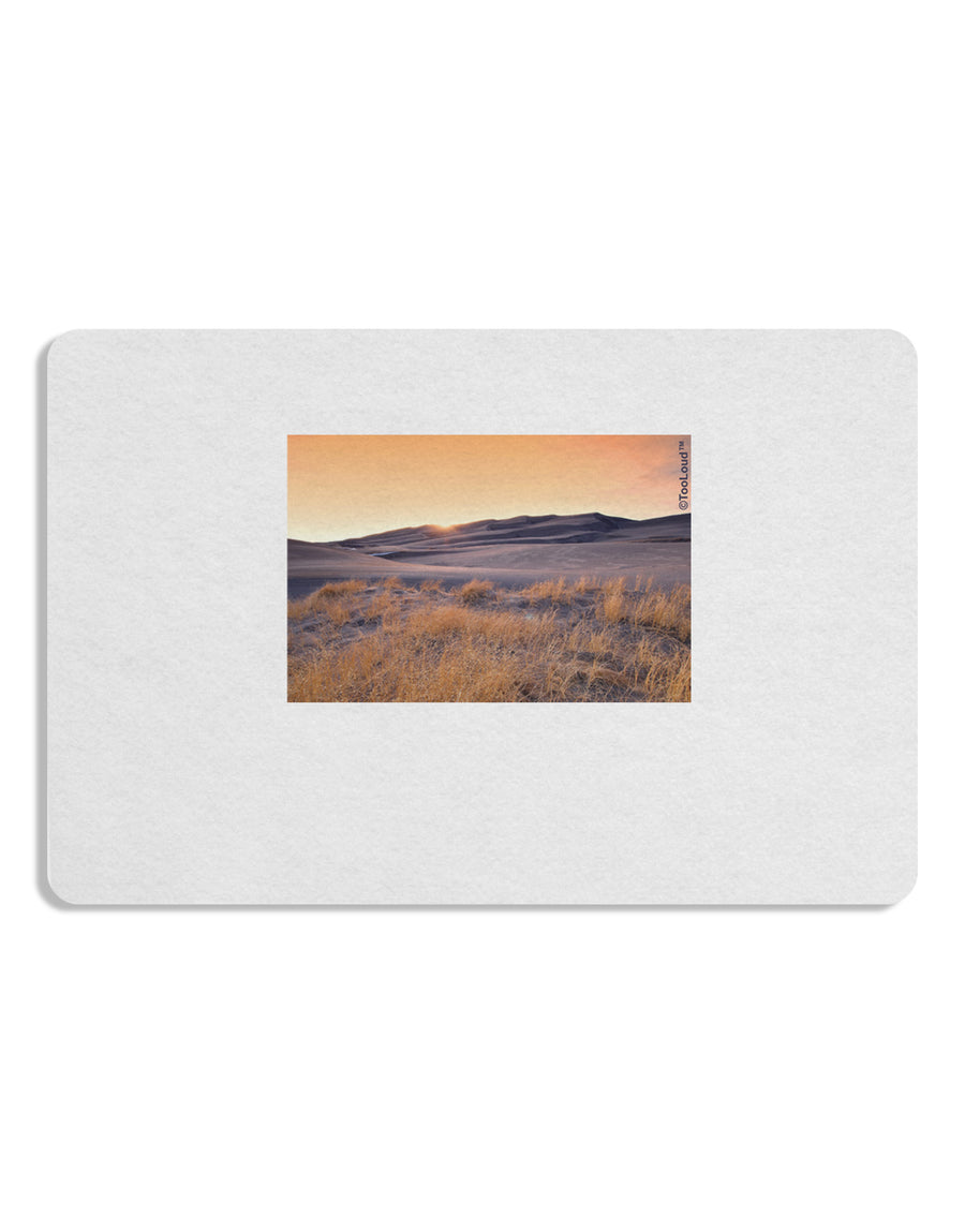 Colorado Sand Dunes Placemat Set of 4 Placemats-Placemat-TooLoud-White-Davson Sales