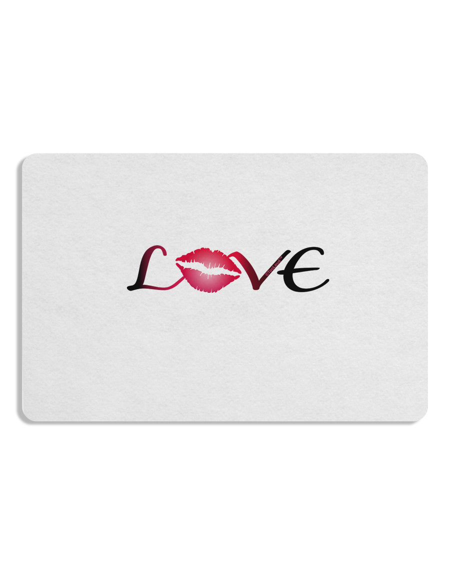 Love Kiss Placemat Set of 4 Placemats-Placemat-TooLoud-White-Davson Sales