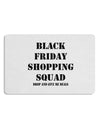Black Friday Shopping Squad - Drop and Give Me Deals 12 x 18 Placemat Set of 4 Placemats-Placemat-TooLoud-White-Davson Sales
