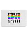 Stand For Love Rainbow Placemat Set of 4 Placemats-Placemat-TooLoud-White-Davson Sales