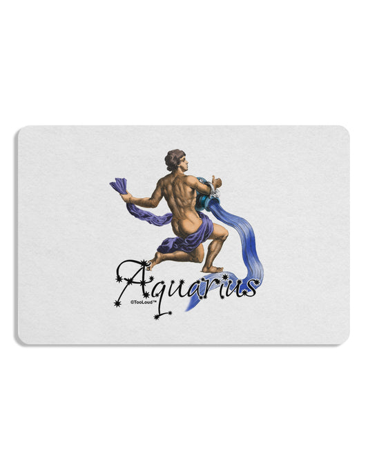 Aquarius Color Illustration Placemat Set of 4 Placemats-Placemat-TooLoud-White-Davson Sales