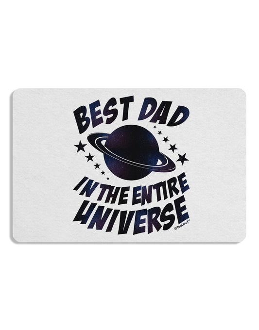 Best Dad in the Entire Universe - Galaxy Print Placemat Set of 4 Placemats-Placemat-TooLoud-White-Davson Sales