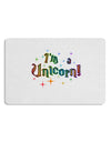 I'm a Unicorn Text Placemat Set of 4 Placemats-Placemat-TooLoud-White-Davson Sales