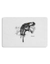 Artistic Ink Style Dinosaur Head Design Placemat by TooLoud Set of 4 Placemats-Placemat-TooLoud-White-Davson Sales