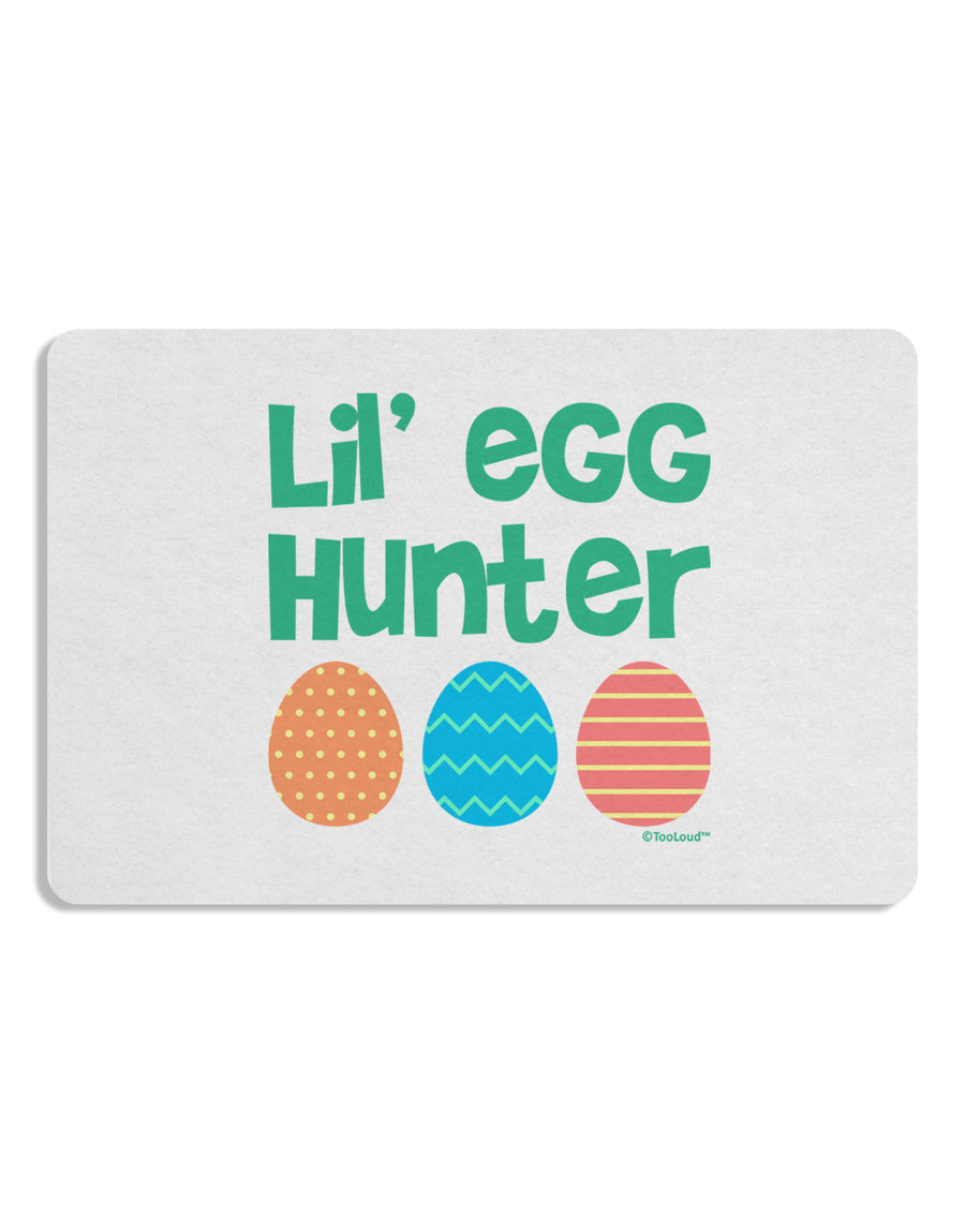 Lil' Egg Hunter - Easter - Green Placemat by TooLoud Set of 4 Placemats-Placemat-TooLoud-White-Davson Sales