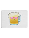 Cute Infatuated Beer Placemat by TooLoud Set of 4 Placemats-Placemat-TooLoud-White-Davson Sales