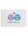 Owl You Need Is Love Placemat by TooLoud Set of 4 Placemats-Placemat-TooLoud-White-Davson Sales