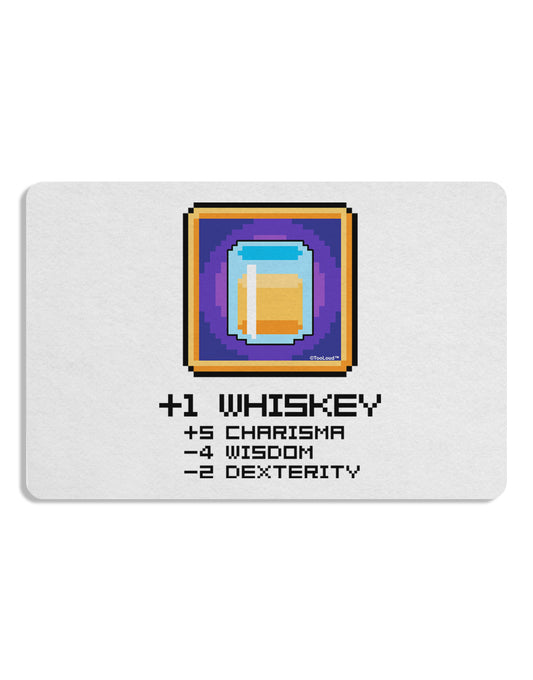 Pixel Whiskey Item Placemat Set of 4 Placemats-Placemat-TooLoud-White-Davson Sales