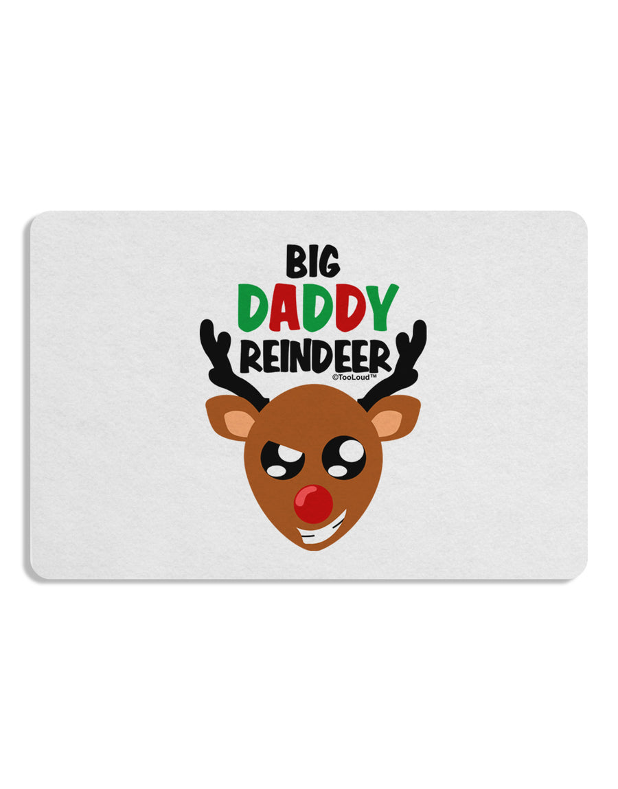 Big Daddy Reindeer Matching Deer Placemat Set of 4 Placemats-Placemat-TooLoud-White-Davson Sales