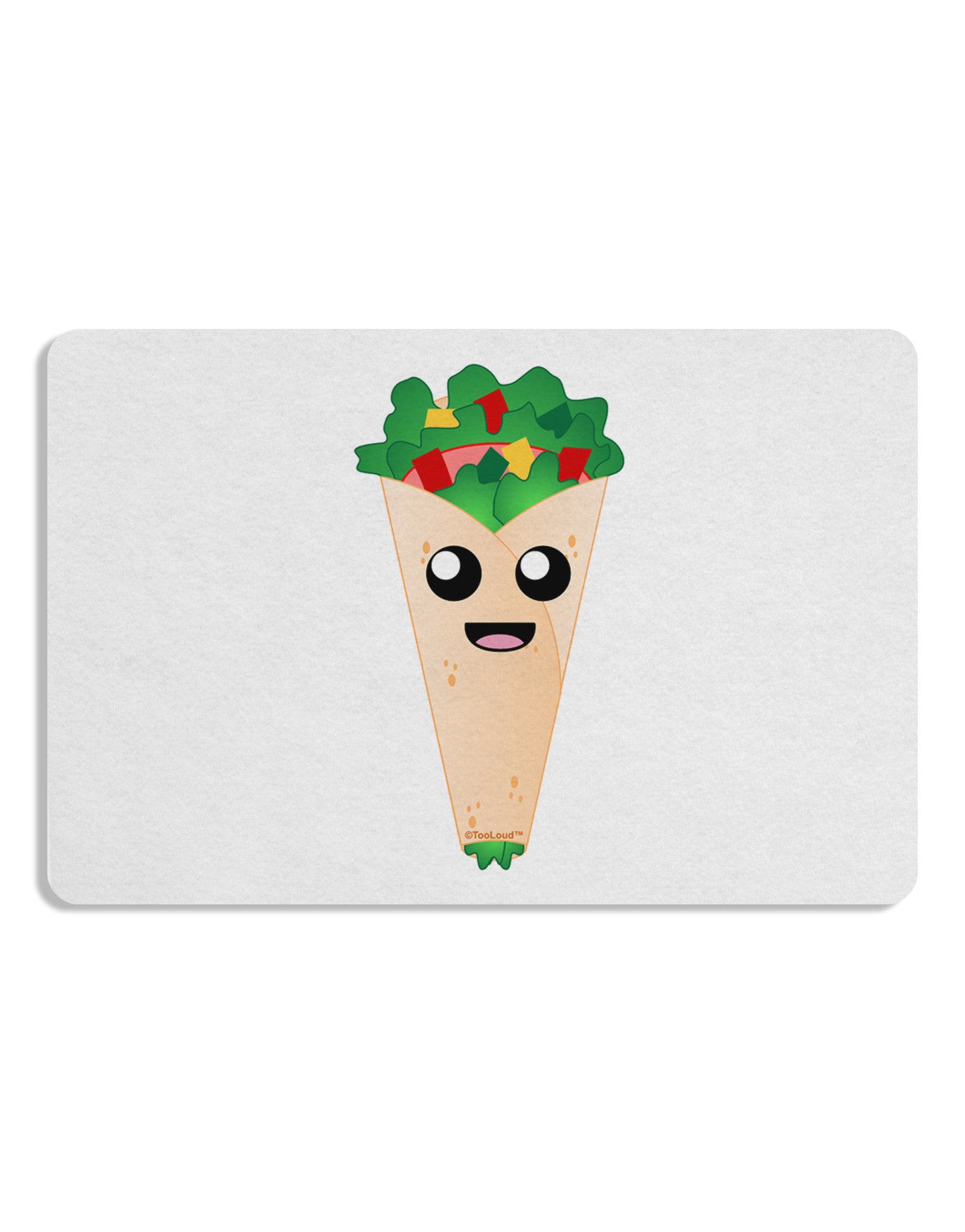 Cute Wrap Placemat Set of 4 Placemats-Placemat-TooLoud-White-Davson Sales