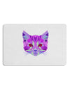 Geometric Kitty Purple Placemat Set of 4 Placemats-Placemat-TooLoud-White-Davson Sales