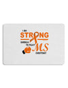 MS - I Am Strong Placemat Set of 4 Placemats-Placemat-TooLoud-White-Davson Sales