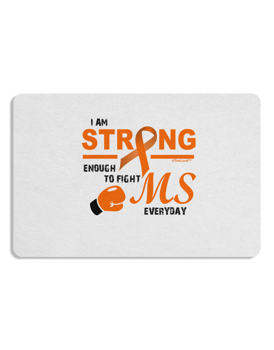 MS - I Am Strong Placemat Set of 4 Placemats-Placemat-TooLoud-White-Davson Sales