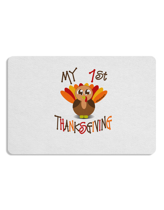 My 1st Thanksgiving Placemat Set of 4 Placemats-Placemat-TooLoud-White-Davson Sales