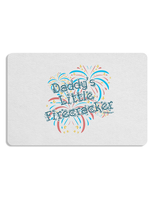 Daddy's Little Firecracker Placemat Set of 4 Placemats-Placemat-TooLoud-White-Davson Sales