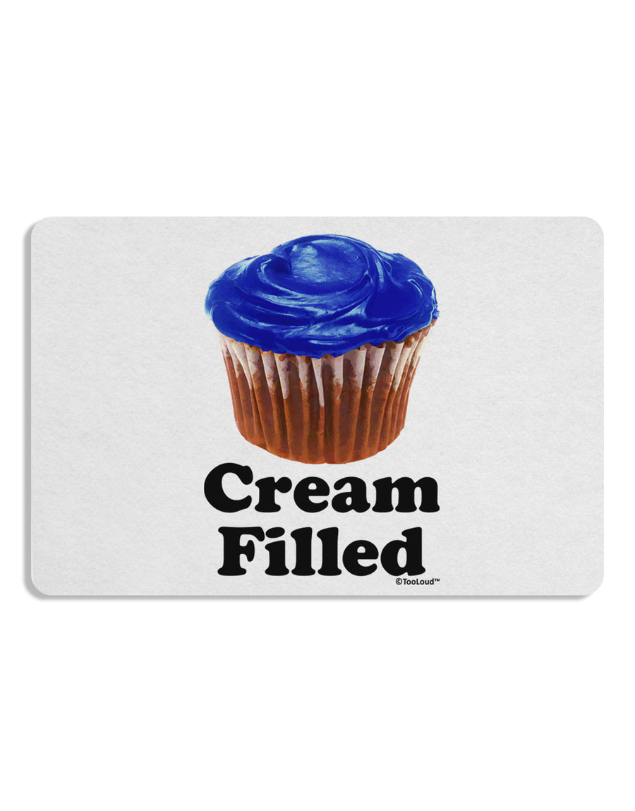 Cream Filled Blue Cupcake Design Placemat by TooLoud Set of 4 Placemats-Placemat-TooLoud-White-Davson Sales