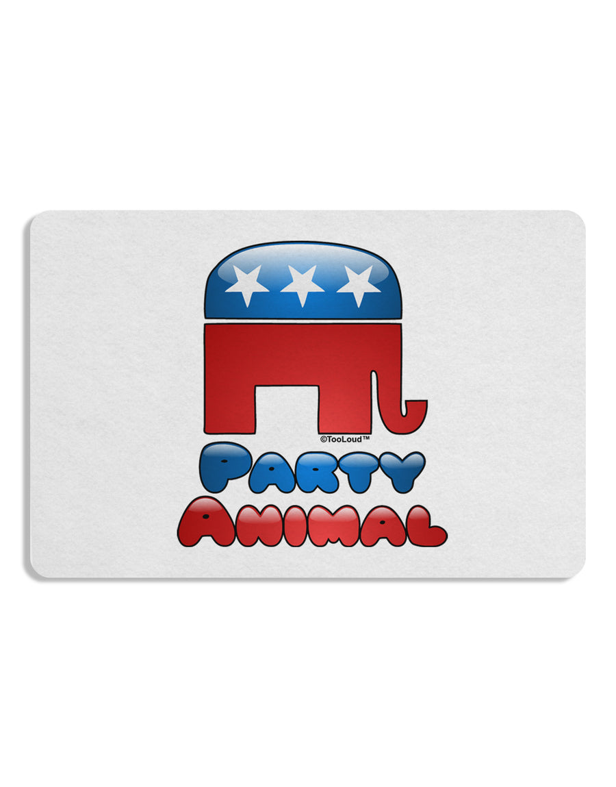 Republican Party Animal Placemat Set of 4 Placemats-Placemat-TooLoud-White-Davson Sales