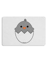 Cute Hatching Chick - Gray Placemat by TooLoud Set of 4 Placemats-Placemat-TooLoud-White-Davson Sales