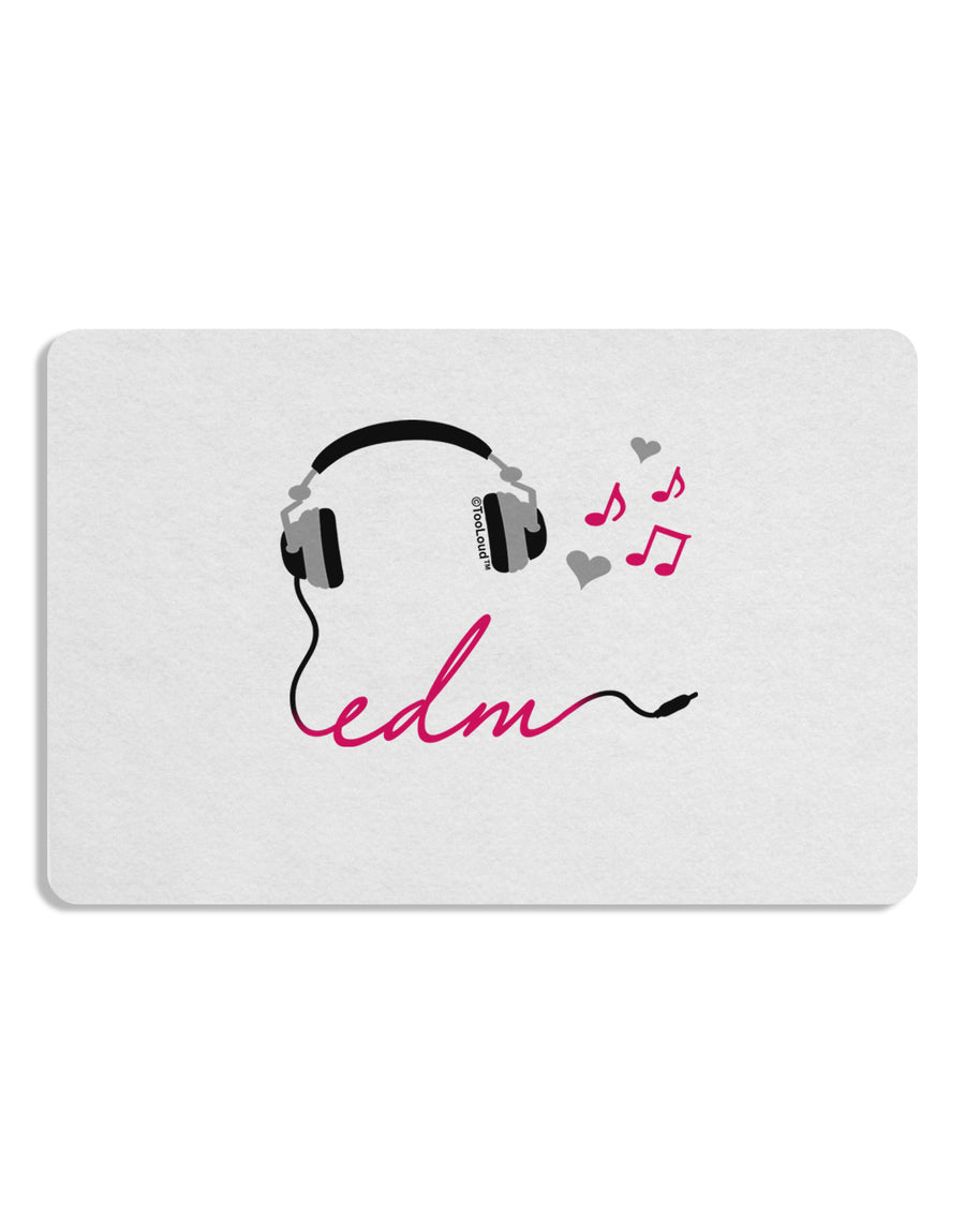 EDM Cord Pink Placemat Set of 4 Placemats-Placemat-TooLoud-White-Davson Sales