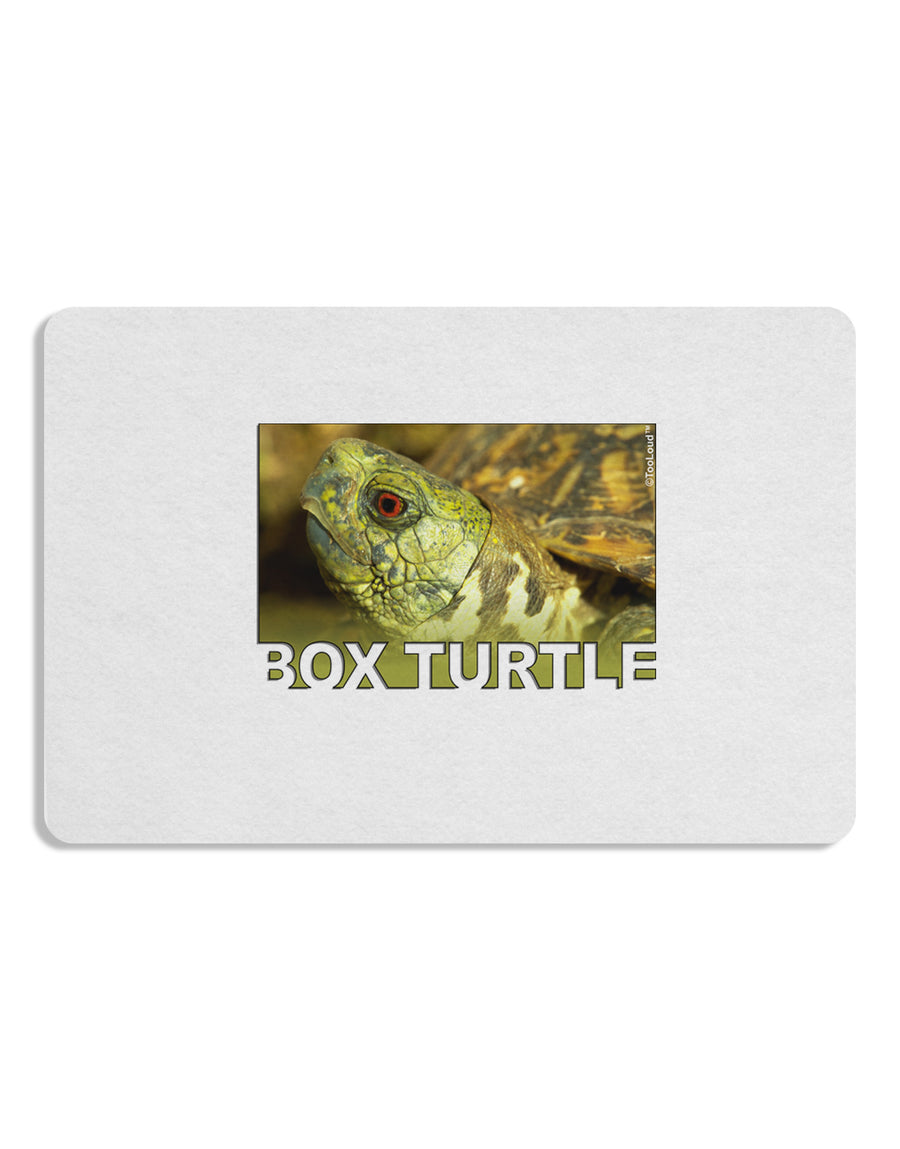 Menacing Turtle with Text Placemat Set of 4 Placemats-Placemat-TooLoud-White-Davson Sales