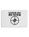 Easter Egg Hunter Black and White Placemat by TooLoud Set of 4 Placemats-Placemat-TooLoud-White-Davson Sales