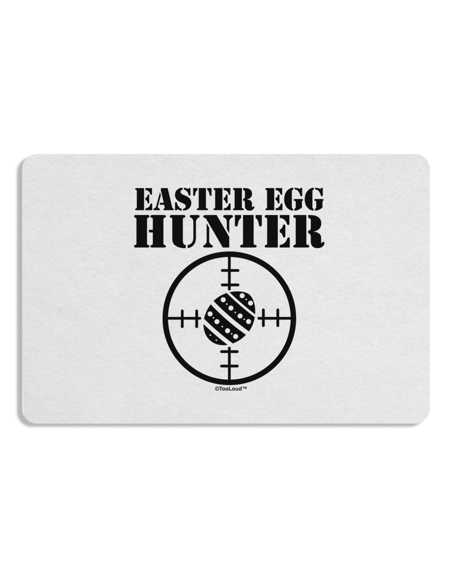 Easter Egg Hunter Black and White Placemat by TooLoud Set of 4 Placemats-Placemat-TooLoud-White-Davson Sales