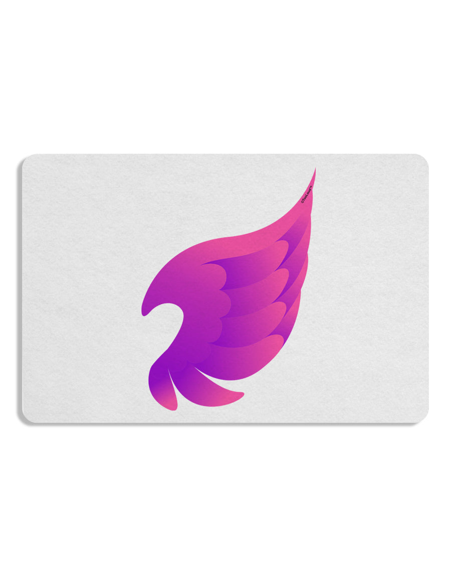 Cute Single Angel Wing 12 x 18 Placemat Set of 4 Placemats-Placemat-TooLoud-White-Davson Sales