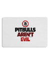 Distressed Pitbulls Aren't Evil Placemat Set of 4 Placemats-Placemat-TooLoud-White-Davson Sales