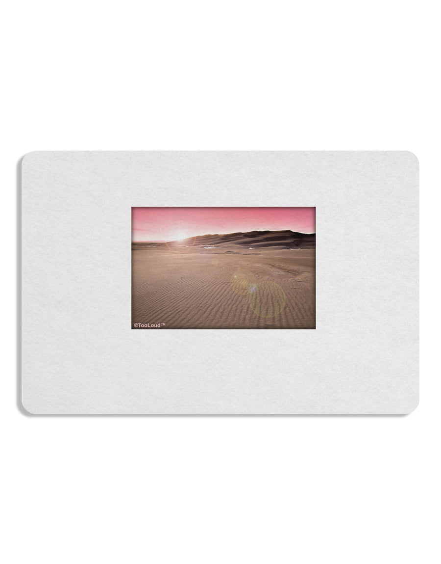 TooLoud Victor Mines Pink Sunrise Placemat Set of 4 Placemats-Placemat-TooLoud-White-Davson Sales