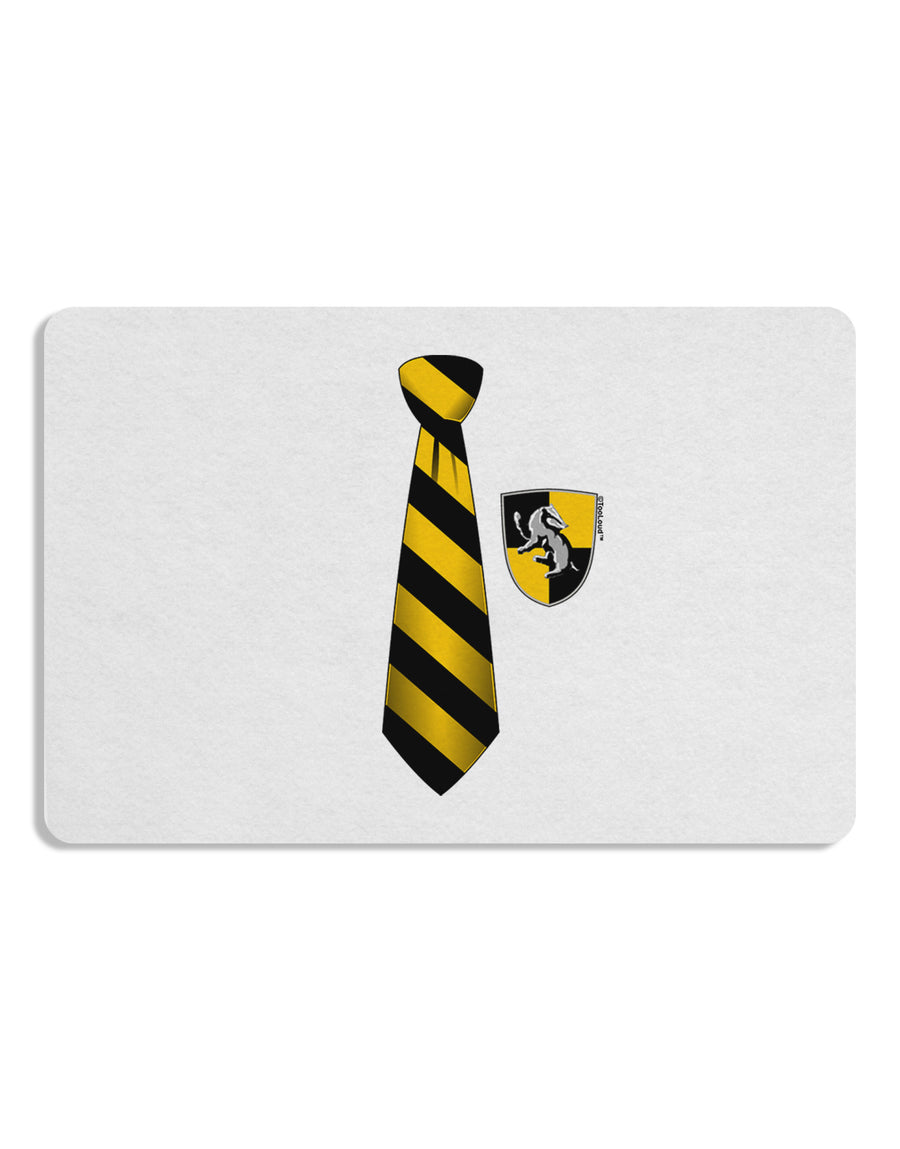 Wizard Tie Yellow and Black Placemat Set of 4 Placemats-Placemat-TooLoud-White-Davson Sales