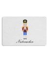 Nutcracker Design - Red Gold Black Text 12 x 18 Placemat Set of 4 Placemats-Placemat-TooLoud-White-Davson Sales