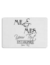 Personalized Mr and Mrs -Name- Established -Date- Design Placemat Set of 4 Placemats-Placemat-TooLoud-White-Davson Sales