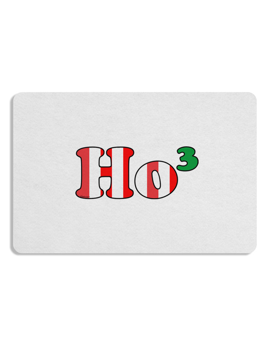 Ho Ho Ho Math Christmas 12 x 18 Placemat Set of 4 Placemats-Placemat-TooLoud-White-Davson Sales