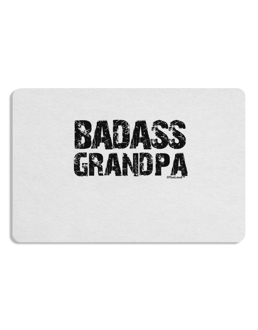 Badass Grandpa Placemat by TooLoud Set of 4 Placemats-Placemat-TooLoud-White-Davson Sales