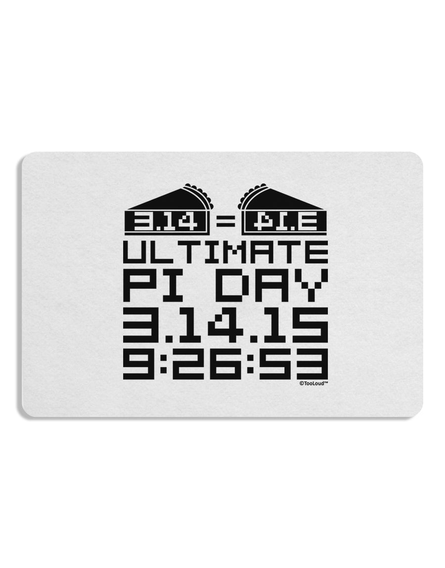 Ultimate Pi Day Design - Mirrored Pies Placemat by TooLoud Set of 4 Placemats-Placemat-TooLoud-White-Davson Sales