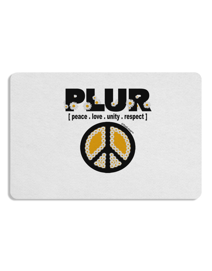 PLUR Daisies Placemat Set of 4 Placemats-Placemat-TooLoud-White-Davson Sales