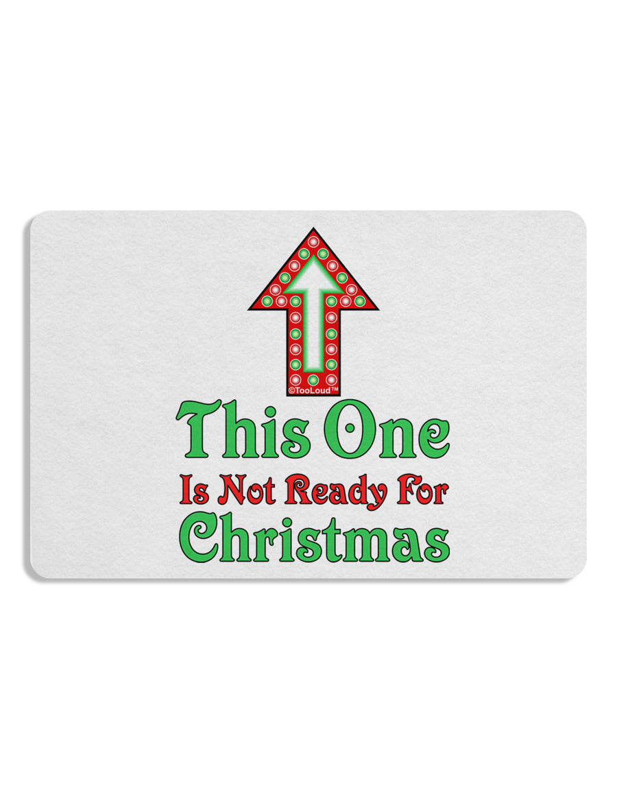 This Guy Is Not Ready For Christmas 12 x 18 Placemat Set of 4 Placemats-Placemat-TooLoud-White-Davson Sales