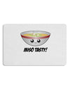 Miso Tasty - Cute Miso Soup Bowl Placemat by TooLoud Set of 4 Placemats-Placemat-TooLoud-White-Davson Sales